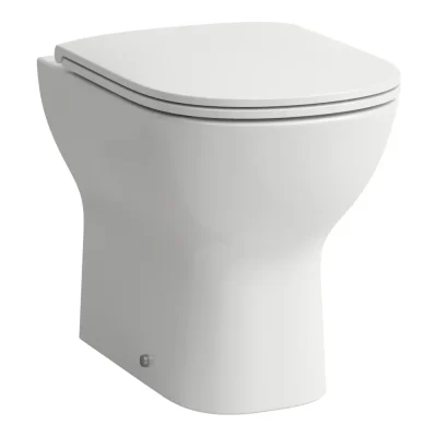 Laufen Lua - stāvvieta WC, Vario izvads, Rimless, balts H8230820000001