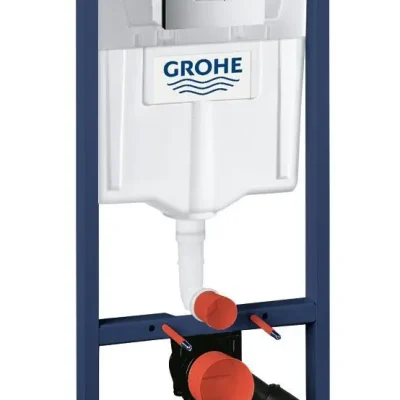 Grohe Solido - montāžas rāmis komplekts piekaramajam WC un vadības platei Arena Cosmopolitan, hroms 38981000