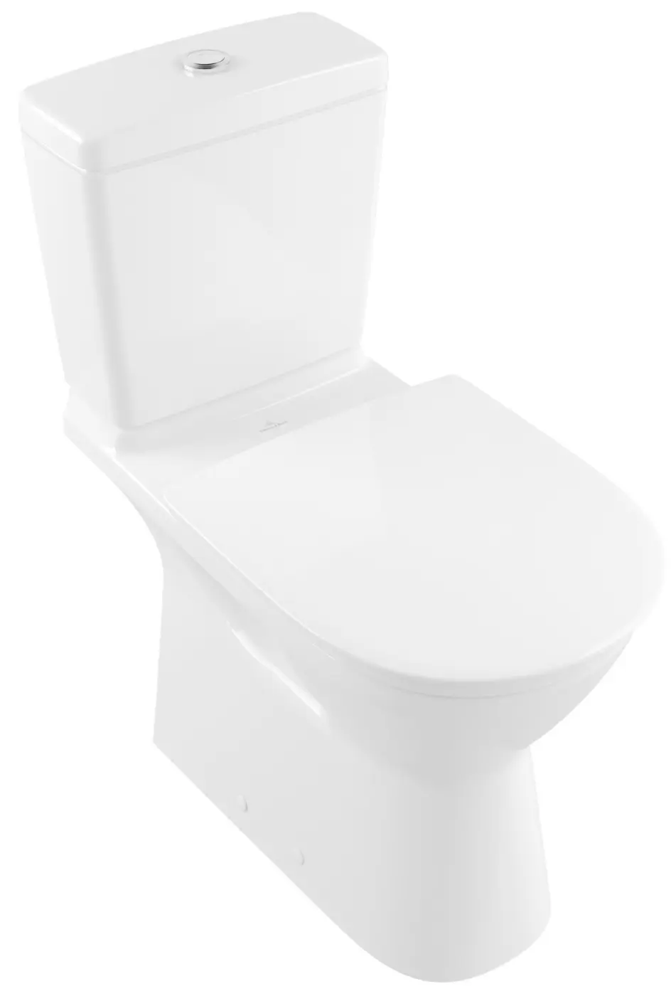 Villeroy & Boch ViCare - grīdas tualete ar skalošanas tvertnes pieslēgumu, pieejama cilvēkiem ar invaliditāti, Vario izvads, DirectFlush, Alpu balts 4620R001