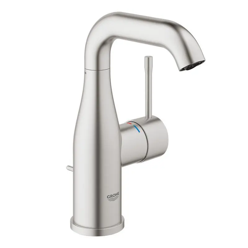 Grohe Essence - izlietnes vienas sviras maisītājs M, SuperSteel 23462DC1