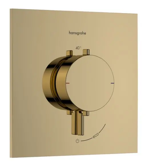 Hansgrohe Ecostat Comfort E - zemapmetuma termostata maisītājs, pulēta zelta apdare 33710990
