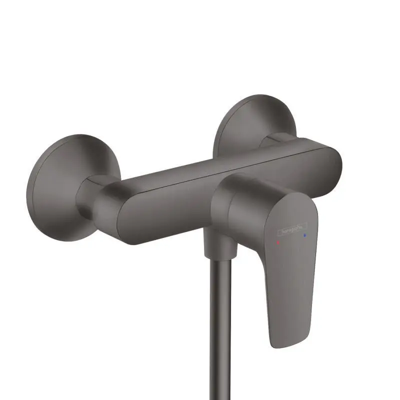 Hansgrohe Talis E - dušas maisītājs, melns hroms birstēts 71760340