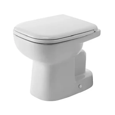 Duravit D-Code - stāvošais WC, vertikāls izvads, balts 21100100002
