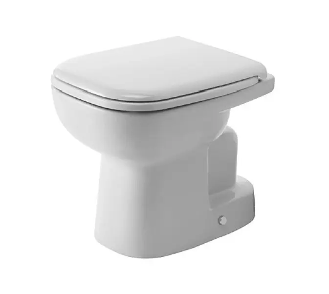 Duravit D-Code - stāvošais WC, vertikāls izvads, balts 21100100002