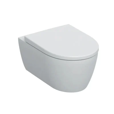 Geberit iCon - piekaramais WC ar WC sēdekli, Rimfree, SoftClose, alpinbalta 501.663.JT.1