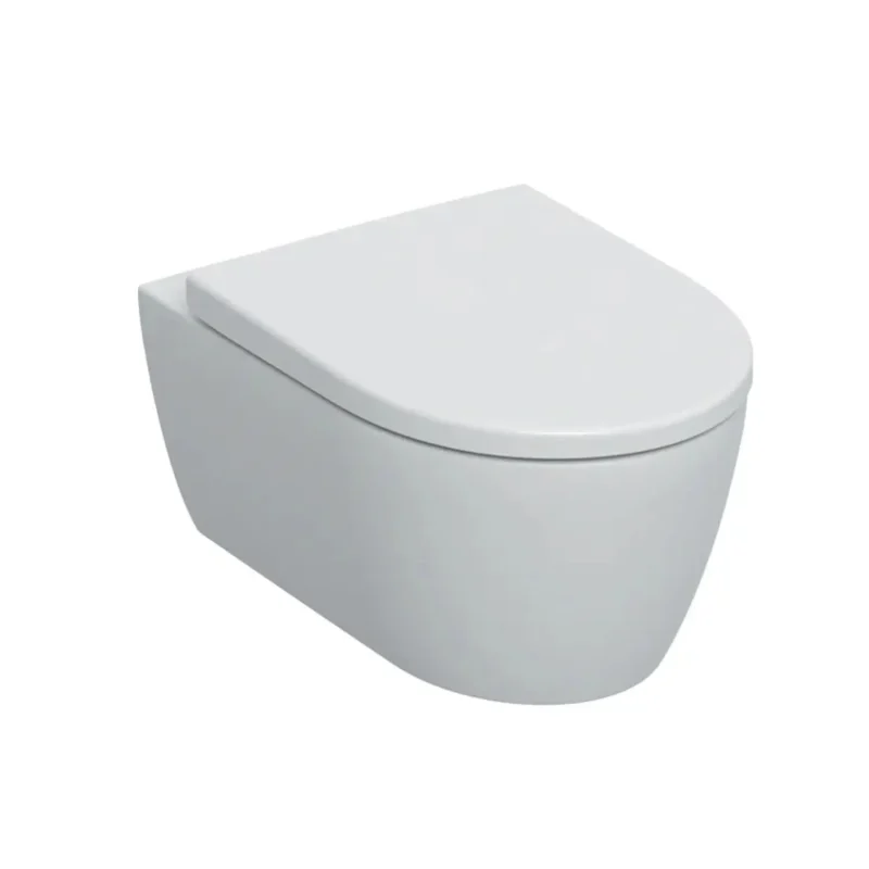 Geberit iCon - piekaramais WC ar WC sēdekli, Rimfree, SoftClose, alpinbalta 501.663.JT.1