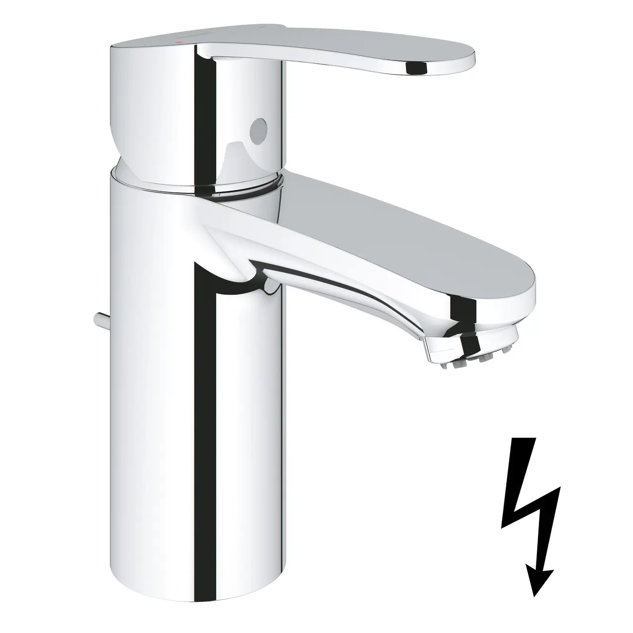 Grohe Eurostyle Cosmopolitan - izlietnes vienas sviras maisītājs ar noteces komplektu, hroms 33561002