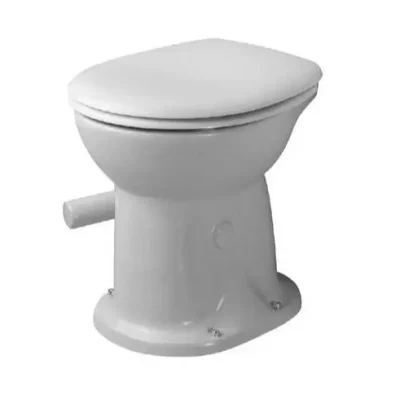 Duravit Design Classics - brīvi stāvošs sausais WC, spīdīgi balts 0180010000