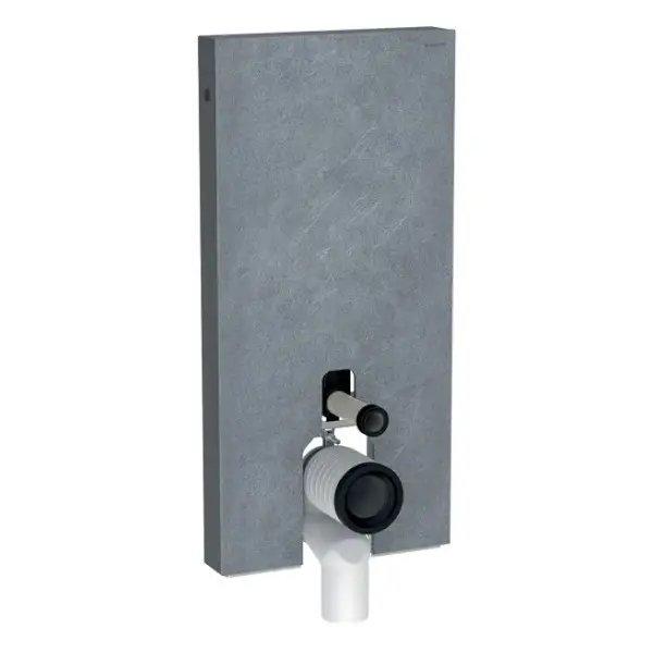 Geberit Monolith - sanitārais modulis stāvošam WC, 101 cm, sānu pieslēgums, šīferis 131.003.00.5