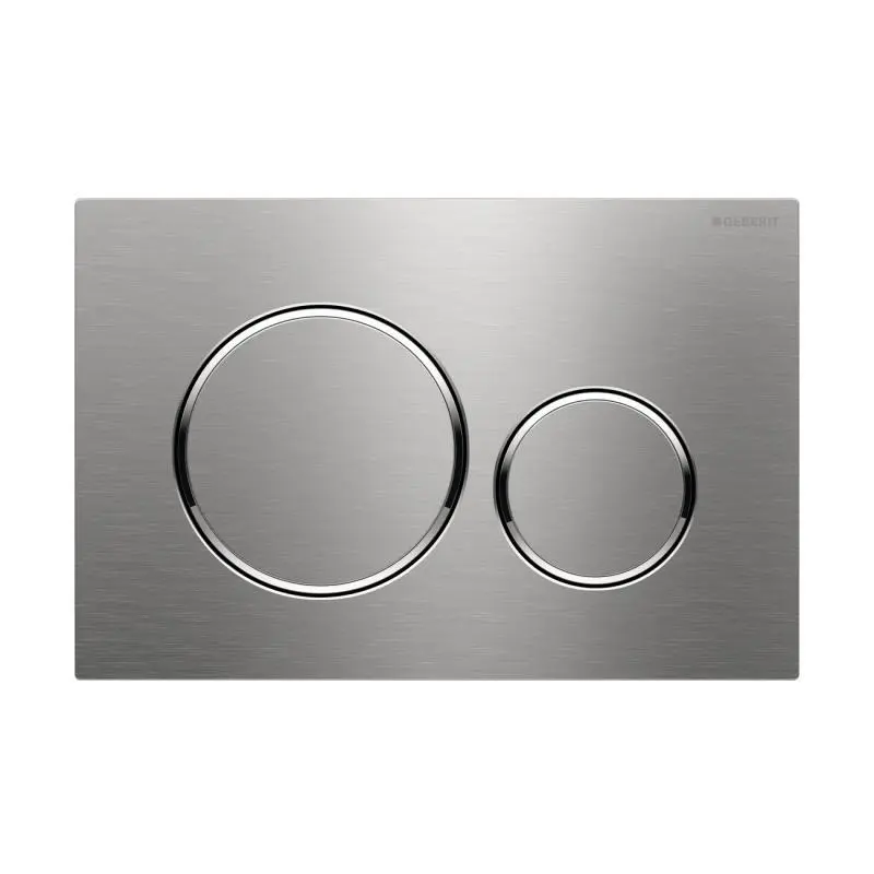 Geberit Sigma20 - vadības plate SIGMA20, skrūvējama, nerūsējošais tērauds 115.889.SN.1
