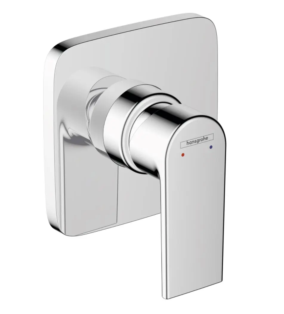 Hansgrohe Vernis Shape - zemapmetuma dušas maisītājs, ar korpusu, hroms 71662000