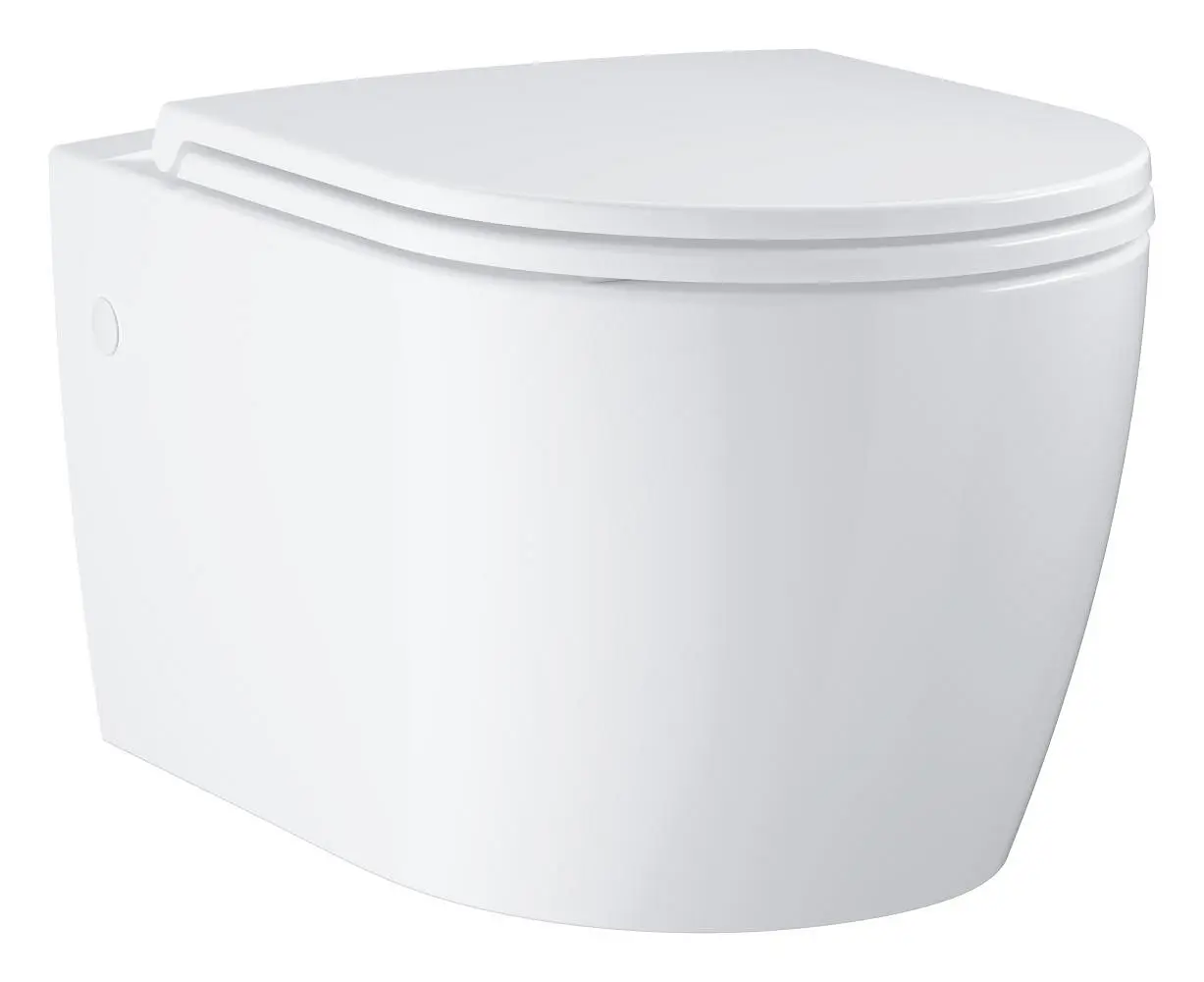 Grohe Start Round - piekaramais WC ar SoftClose sēdekli, Rimless, alpu balts 103848SH00