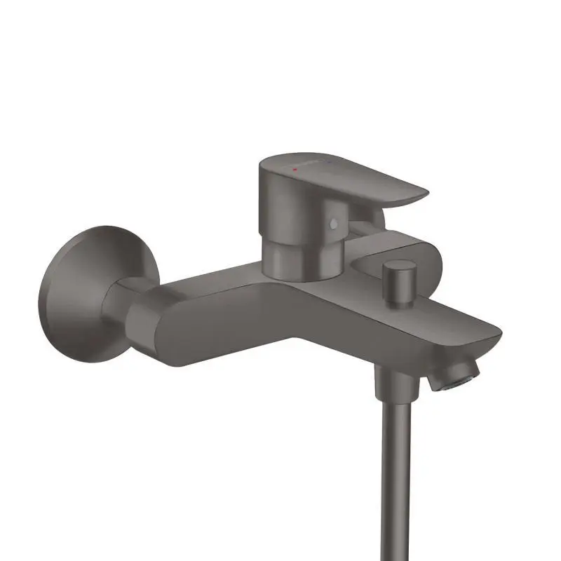Hansgrohe Talis E - vannas maisītājs, melns hroms birstēts 71740340