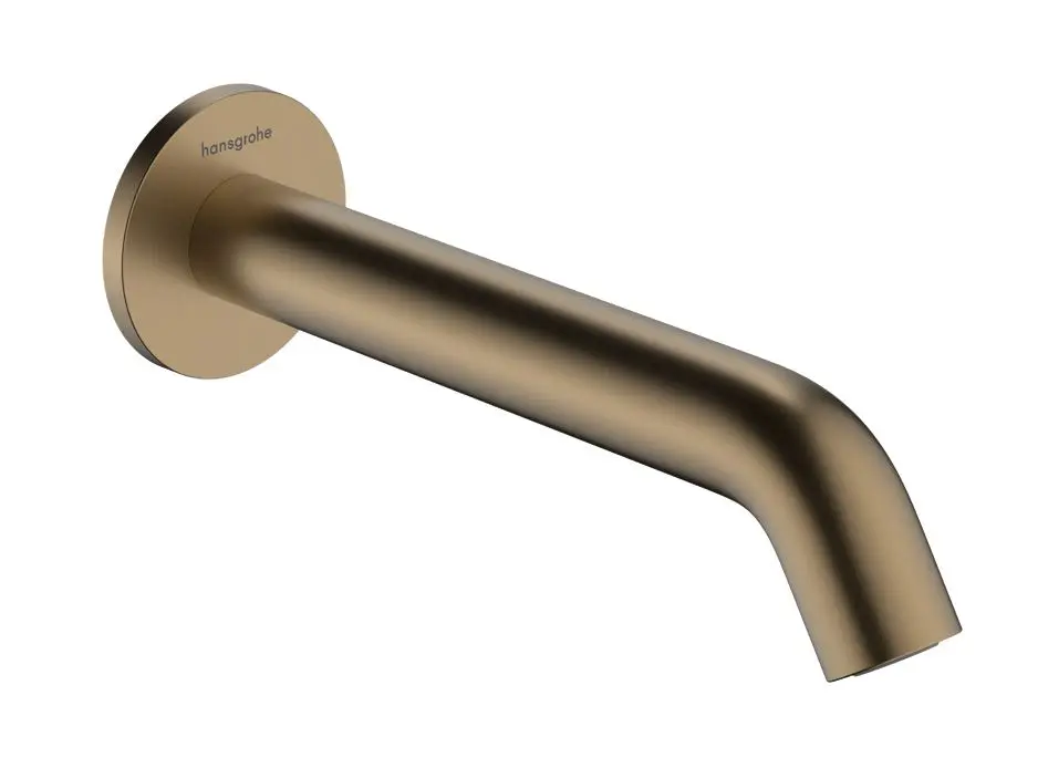Hansgrohe Tecturis S - vannas izteka, birstēts bronzas tonis 73411140