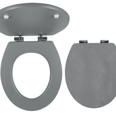Novaservis Prestige - Tualetes sēdeklis, MDF, Softclose, betona pelēks WC/SOFTSTONE2