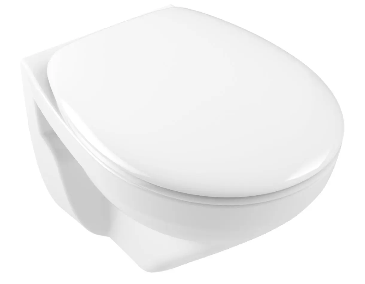 Villeroy & Boch O.novo - sienas WC, DirectFlush, Alpu balts 7667R001