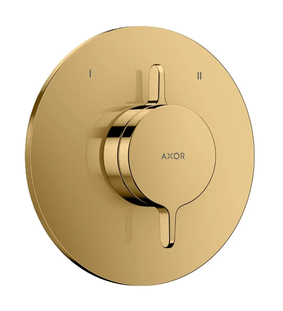Axor One - zemapmetuma maisītājs, 2 patērētājiem, pulēta zelta apdare 48415990