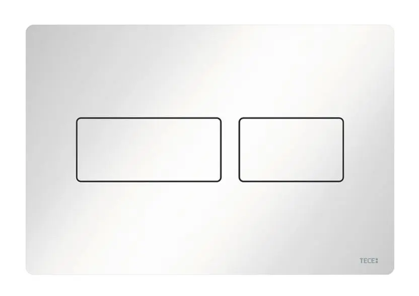 Tece TECEsolid - WC vadības plate, balta spīdīga 9240432
