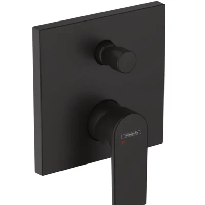 Hansgrohe Vernis Shape - zemapmetuma vannas maisītājs, matēti melns 71469670