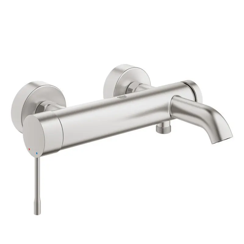 Grohe Essence - vannas vienas sviras maisītājs, SuperSteel 33624DC1