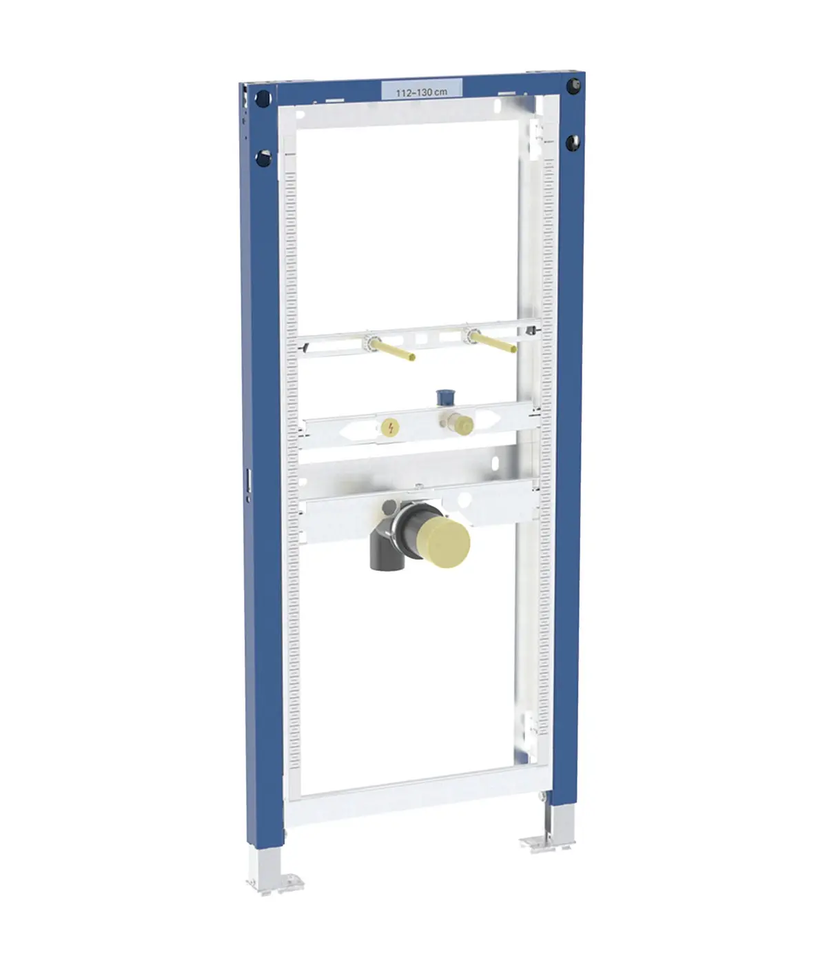 Geberit Duofix - priekšsienas elements pisuāram, augstums 112-130 cm, universāls, virsapmetuma skalošanas vadībai 111.686.00.2