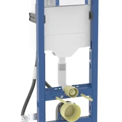 Geberit Duofix - montāžas elements sienas WC, 112 cm, ar Sigma skalošanas kasti 12 cm, bezbarjeru 111.350.00.6