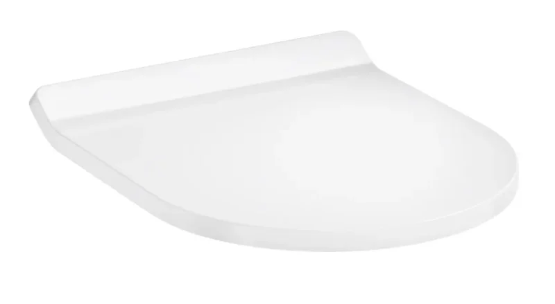 Hansgrohe EluPura S - WC sēdeklis, SoftClose, Slim, balts 60200450
