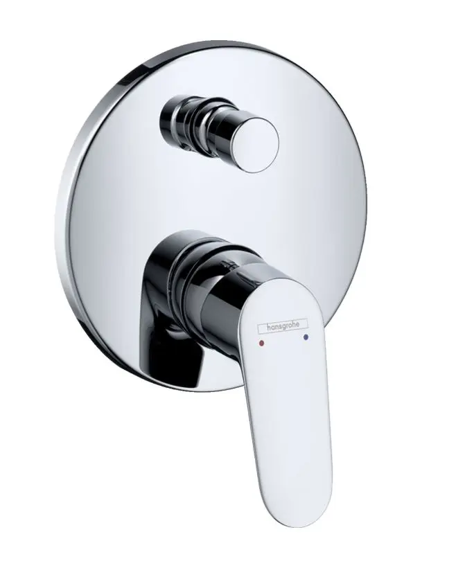 Hansgrohe Focus E2 - vannas vienas sviras maisītājs - zemapmetuma, hromēts 31945000
