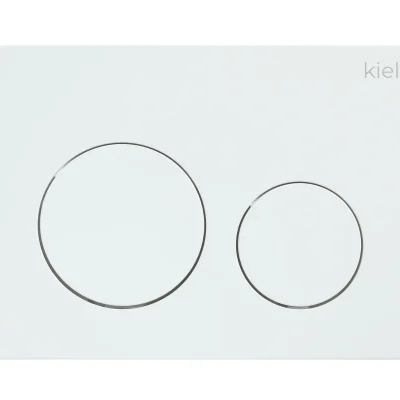 kielle Gemini New I - vadības plate, spīdīgi balta 70231020