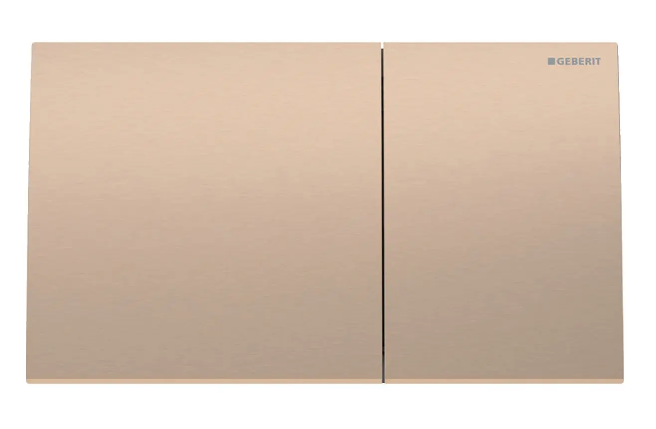 Geberit Sigma70 - WC vadības plate, easy to clean, birstēts rozā zelts 115.622.QB.1