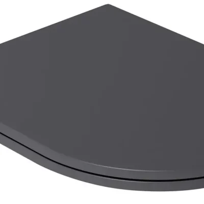 Sapho Isvea - WC sēdeklis Slim, SoftClose, antracīts 40KF0522I-S