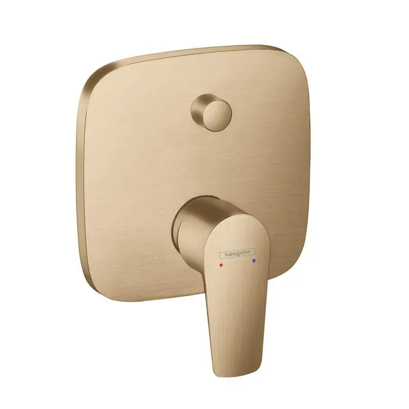 Hansgrohe Talis E - vannas maisītājs - zemapmetuma, birstēts bronza 71745140