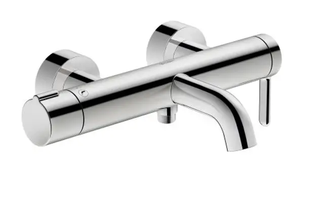 Duravit C.1 - sienas maisītājs vannai, hromēts C15230000010