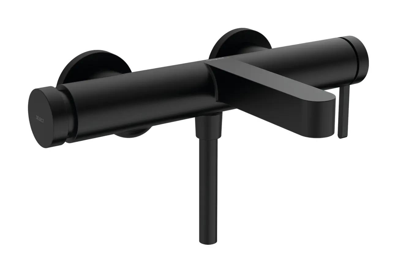 Hansgrohe Finoris - vannas maisītājs, matēti melns 76420670