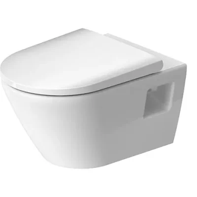 Duravit D-Neo - piekaramais WC ar WC sēdekli, SoftClose, balts 45780900A1