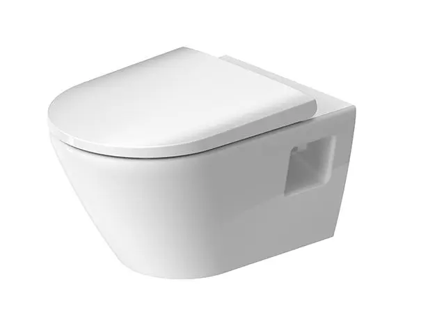 Duravit D-Neo - piekaramais WC ar WC sēdekli, SoftClose, balts 45780900A1