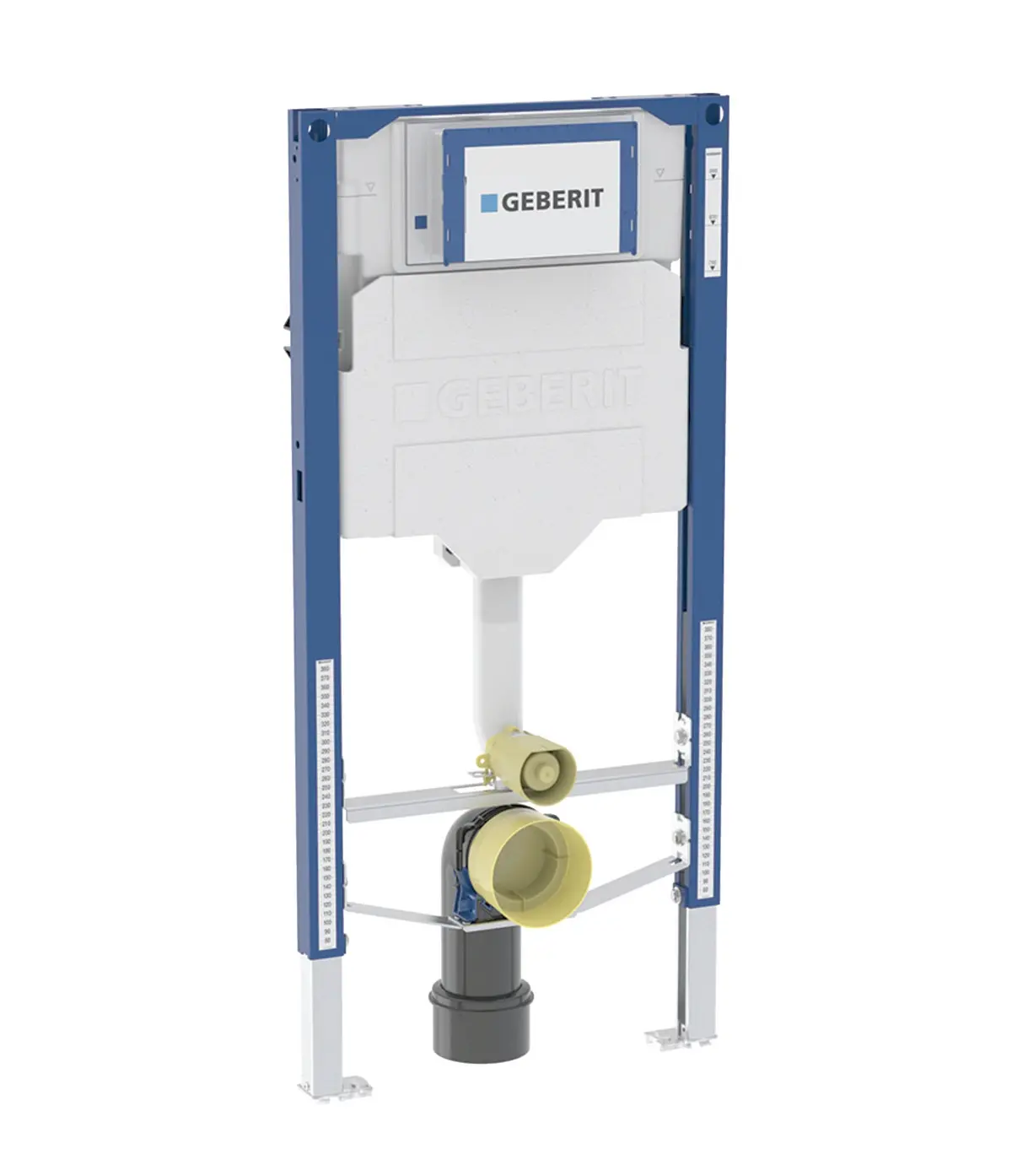 Geberit Duofix - priekšsienas elements bērnu stāvošajam WC, augstums 97 m 111.922.00.6