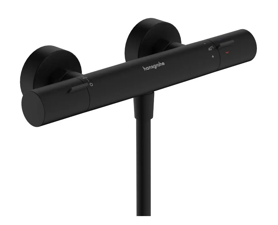 Hansgrohe Ecostat Fine - termostata dušas maisītājs, matēti melns 13324670