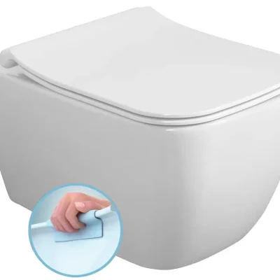 Sapho Isvea Vea - piekaramais WC, Rimless, balts 10VA02001