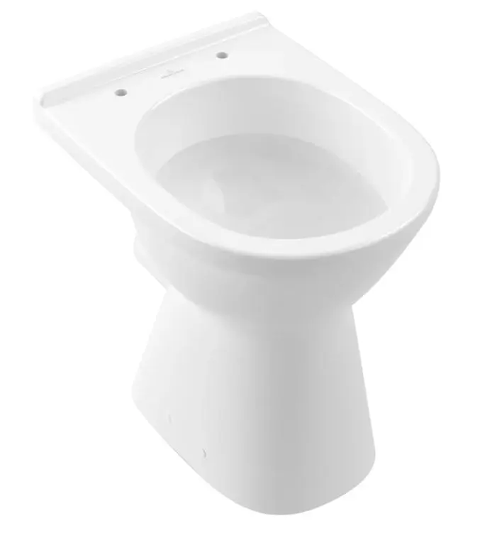 Villeroy & Boch ViCare - grīdas WC, aizmugures izvads, Rimless, Alpu balts 4683R001
