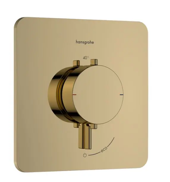 Hansgrohe Ecostat Comfort Q - zemapmetuma termostata maisītājs, pulēta zelta apdare 33712990