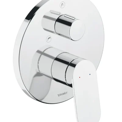Duravit Wave - zemapmetuma maisītājs, 2 patērētājiem, hroms WA5210012010
