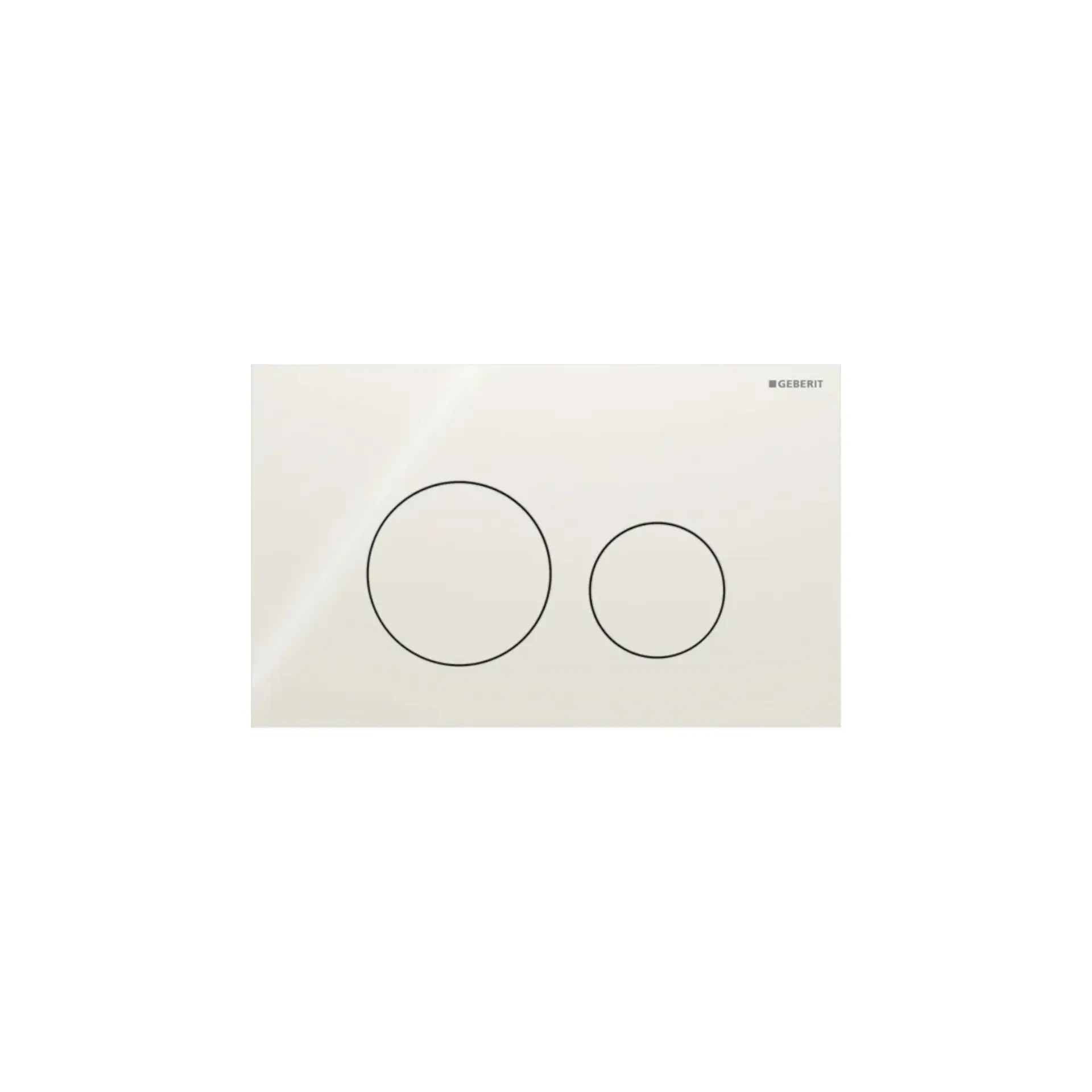 Geberit Sigma40 - WC vadības plate, stikls/pelēksmilšu 115.628.JL.1