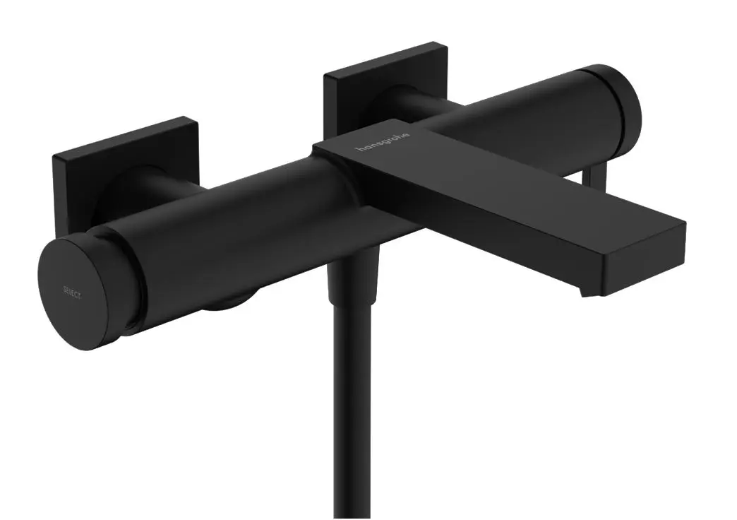 Hansgrohe Tecturis E - vannas maisītājs, matēti melns 73420670