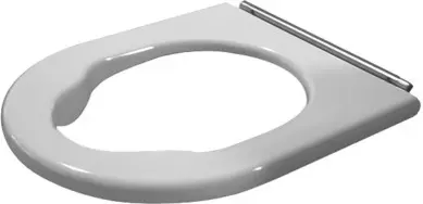 Duravit Starck 3 - WC sēdeklis Vital, bez vāka, balts 0062610000