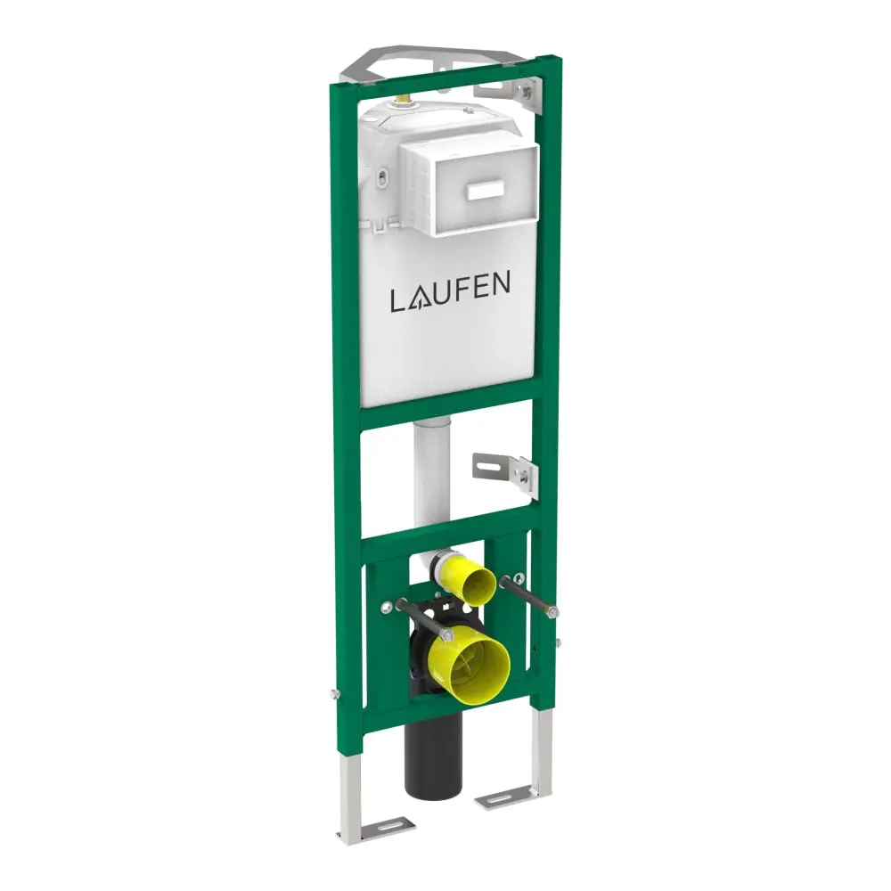 Laufen INEO - priekšsienas elements piekaramajam WC, stūra montāžai, augstums 1,12 m H9201190000001