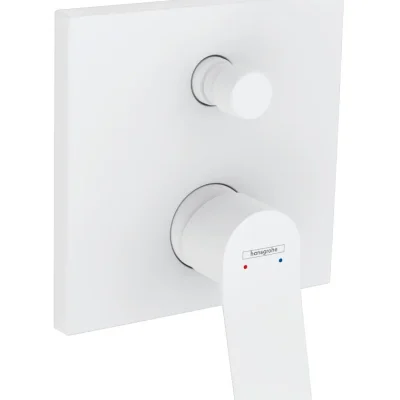 Hansgrohe Vivenis - zemapmetuma vannas maisītājs, 2 patērētājiem, balts matēts 75415700