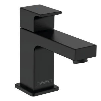 Hansgrohe Vernis Shape - izlietnes vārsts, EcoSmart, matēti melns 71592670
