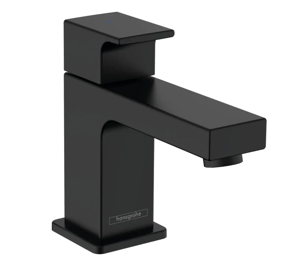 Hansgrohe Vernis Shape - izlietnes vārsts, EcoSmart, matēti melns 71592670