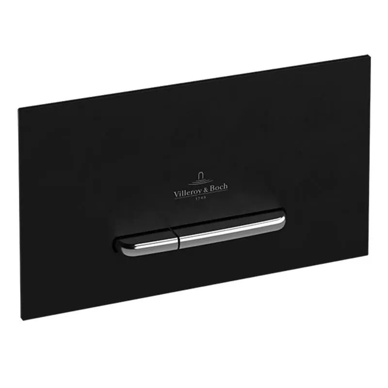 Villeroy & Boch ViConnect - vadības plate M300, matēts nerūsējošais tērauds / stikls - Glossy Black 922160RB